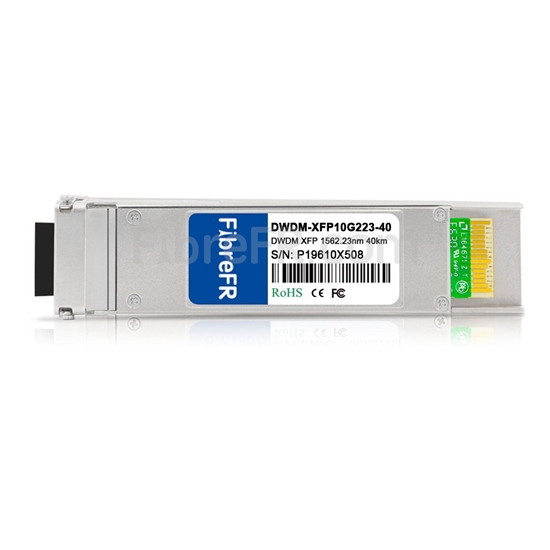Image de Brocade (ex.Foundry) C19 10G-XFP-ZRD-1562-23 Compatible Module XFP 10G DWDM 100GHz 1562,23nm 40km DOM