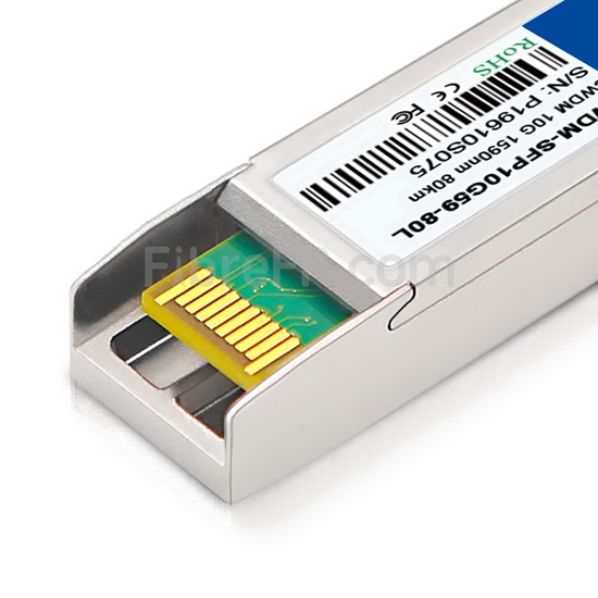 Image de Cisco CWDM-SFP10G-1590 Compatible Module SFP+ 10G CWDM 1590nm 80km DOM