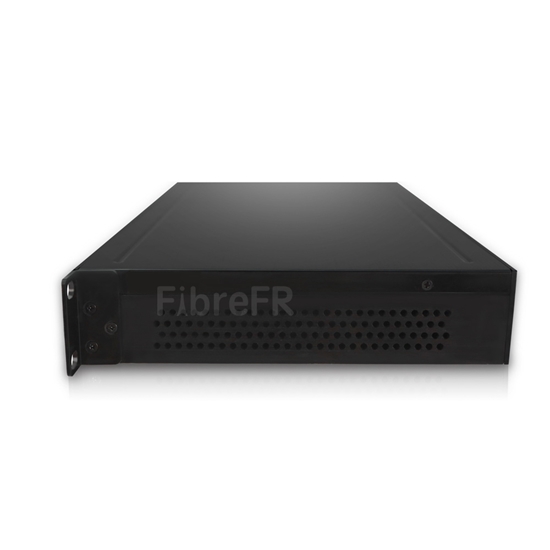 Image de Mux Demux DWDM Double Fibre à 8 Canaux C53-C60 pour Solution Hybride CWDM/DWDM, avec Port Moniteur, Port d'Expansion et Port 1310nm, FMU Module Plug-in, LC/UPC