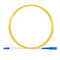 3m LC UPC vers SC UPC Simplex 2,0mm PVC (OFNR) OS2 Jarretière Optique Monomode
