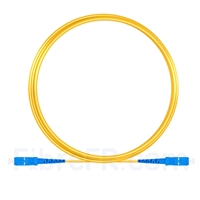 5m SC UPC vers SC UPC Simplex 2,0mm PVC (OFNR) OS2 Jarretière Optique Monomode