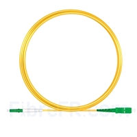 5m LC APC vers SC APC Simplex 2,0mm PVC (OFNR) OS2 Jarretière Optique Monomode