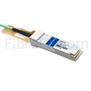 Image de 3m Brocade 100G-Q28-S28-AOC-0301 Compatible Câble Optique Actif Breakout QSFP28 100G vers 4 x SFP28