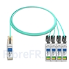 Image de 3m Arista Networks QSFP-4X10G-AOC3M Compatible Câble Optique Actif Breakout QSFP+ 40G vers 4 x SFP+