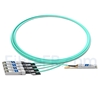 Image de 3m Arista Networks QSFP-4X10G-AOC3M Compatible Câble Optique Actif Breakout QSFP+ 40G vers 4 x SFP+