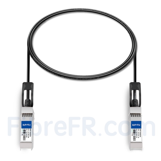 Image de 1m Arista Networks CAB-SFP-SFP-1M Compatible Câble à Attache Directe Twinax en Cuivre Actif 10G SFP+