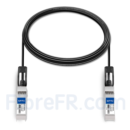 Image de 5m Brocade XBR-TWX-0501 Compatible Câble à Attache Directe Twinax en Cuivre Actif 10G SFP+