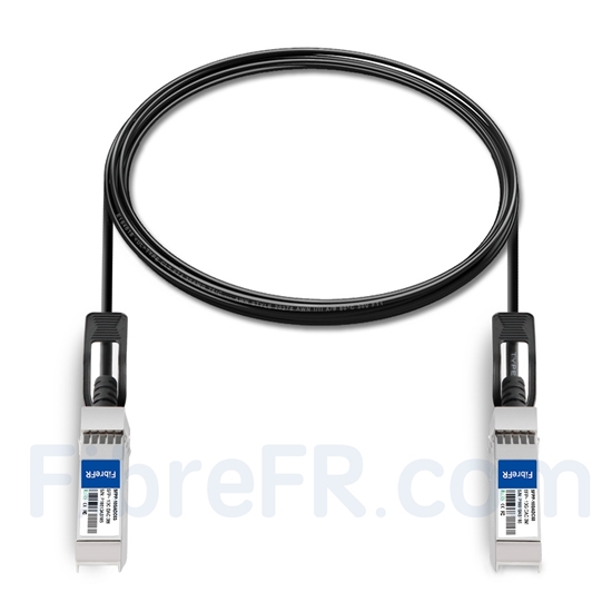 Image de 3m Brocade 10G-SFPP-TWX-0301 Compatible Câble à Attache Directe Twinax en Cuivre Actif 10G SFP+