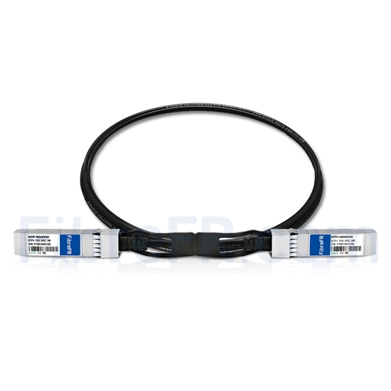 Image de 3m Brocade 10G-SFPP-TWX-0301 Compatible Câble à Attache Directe Twinax en Cuivre Actif 10G SFP+
