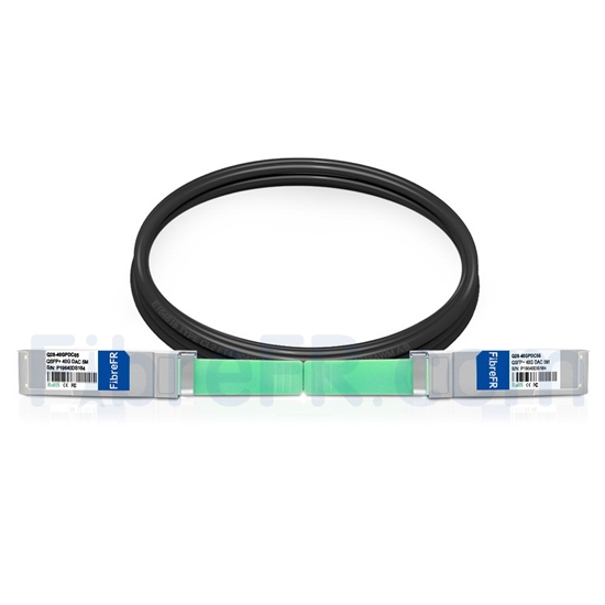 Image de 5m Générique Compatible Câble à Attache Directe en Cuivre Passif 40G QSFP+