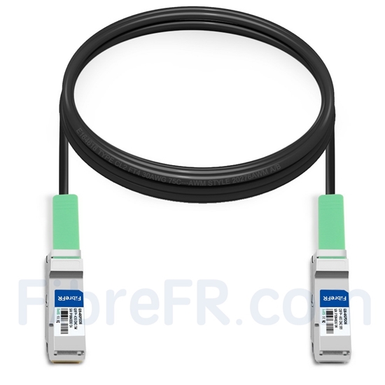 Image de 5m Juniper Networks EX-QSFP-40GE-DAC-5M Compatible Câble à Attache Directe en Cuivre Passif 40G QSFP+