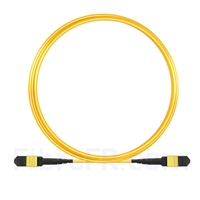 7m MTP Câble Trunk Mâle 12 Fibres OS2 9/125 Monomode, Type A, Élite, LSZH, Jaune