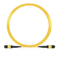 9m MTP Câble Trunk Mâle 12 Fibres OS2 9/125 Monomode, Type A, Élite, LSZH, Jaune