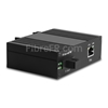 Image de 1x10/100Base-T RJ45 vers 1x100Base-X SFP Rainure SC non géré Gigabit Ethernet Media Converter, Simplex, 1310nm/1550nm, 20km, Industrial