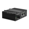 Image de 2x10/100Base-T RJ45 vers 1x100Base-X SFP Rainure SC non géré Gigabit Ethernet Media Converter, Simplex, 1310nm/1550nm, 20km, industriel