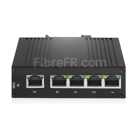 Image de Mini 1x10/100/1000Base-T RJ45 vers 1x1000Base-X SFP Rainure SC Non géré Gigabit Ethernet Media Converter, Simplex, 1310nm/1550nm, 20km,Industrial