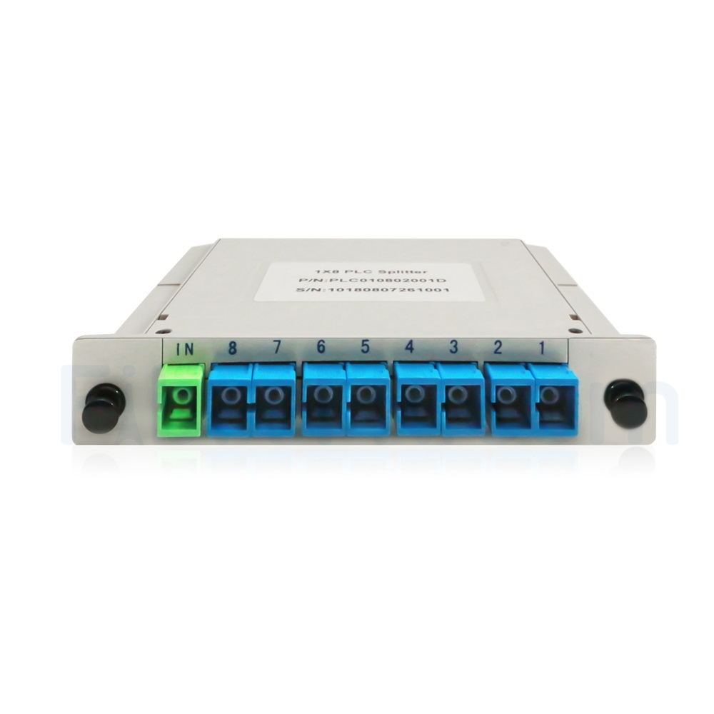 Risegun SC APC 1x2 FBT Single Mode Fibre Splitter SC/UPC PCL