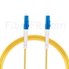 Image de 10M（33ft）1550nm LC UPC Simplex Axe Lent PVC-3.0mm Monomode (OFNR) 3,0 mm Polarisation Maintenant le Câble de Raccordement à Fibre Optique