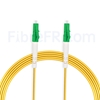 Image de 15M（49ft）1310nm LC APC Simplex Axe Lent PVC-3.0mm Monomode (OFNR) 3,0 mm Polarisation Maintenant le Câble de Raccordement à Fibre Optique