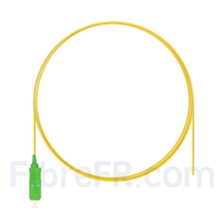 1m Pigtail à Fibre Optique SC APC Simplex OS2 Monomode PVC (OFNR) 0,9mm