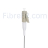 Image de 1,5m Pigtail à Fibre Optique LC UPC 12 Fibres OM4 Multimode Faisceau PVC (OFNR) 0,9mm