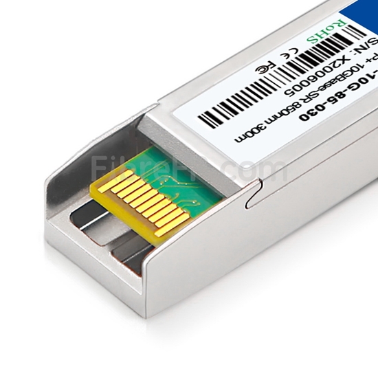 Image de Fujitsu S26361-F3986-L3 Compatible 10GBase-SR SFP+ Module Optique 850nm 300m MMF(LC Duplex) DOM