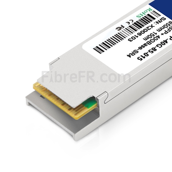 Image de Finisar FTL410QE3C Compatible 40GBase-SR4 QSFP+ Module Optique 850nm 150m MMF(MPO) DOM