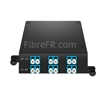 Image de Cassette MPO FHD 12 Fibres OS2 Monomode, MPO-12 vers 6x LC Duplex, Type AF