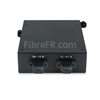 Image de Cassette MPO FHD 24 Fibres OS2 Monomode, 2x MPO-12 vers 12x LC Duplex, Type A